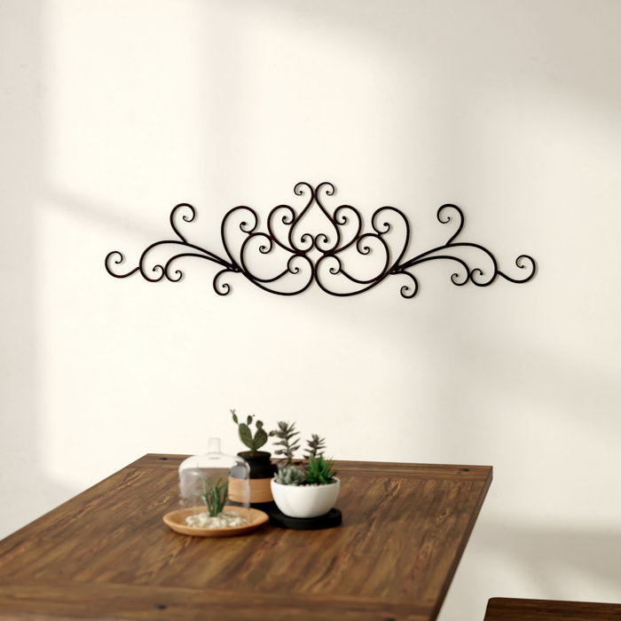 Millwood Pines Scroll Over the Door Wall Decor & Reviews Wayfair